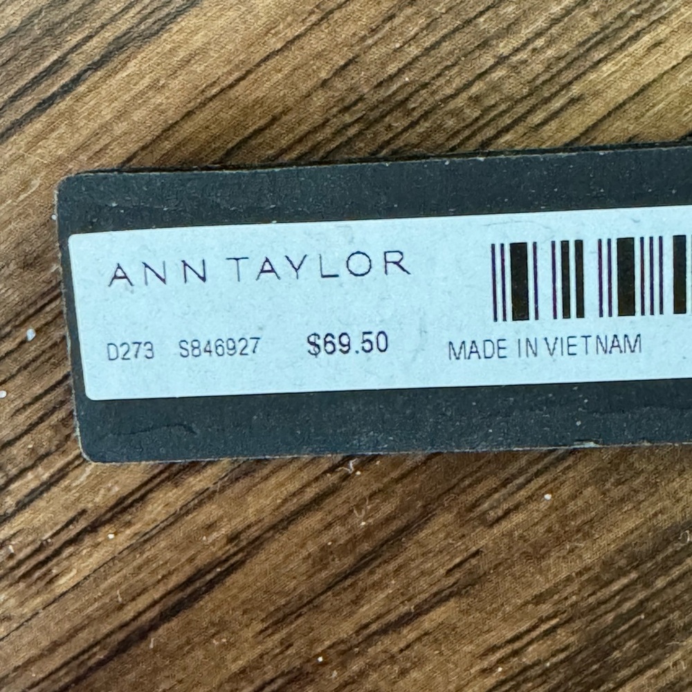 Ann Taylor textured metal disc Silver Necklace - Picture 15 of 15